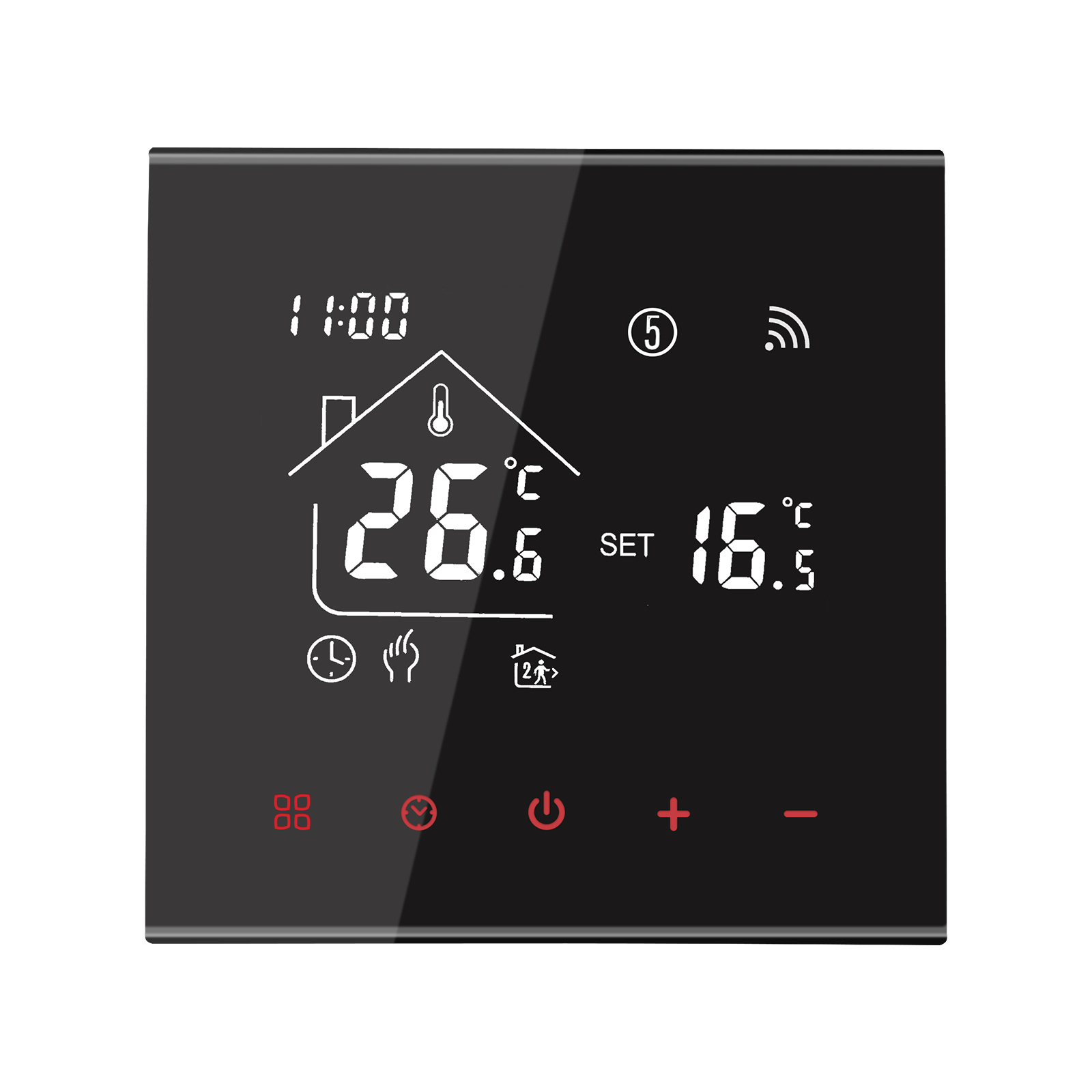 Chauffage électrique/chauffage de l'eau/chaudière à gaz pour Thermostat WiFi intelligent Tuya Thermostat Programmable