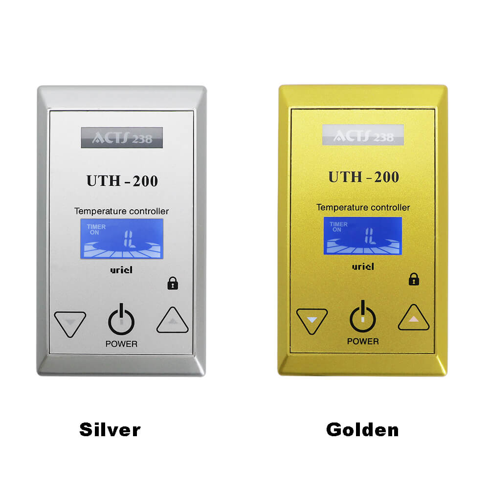 100 ~ 250 V 18A Film chauffant régulateur de température interrupteur bouton tactile Thermostat de chauffage au sol